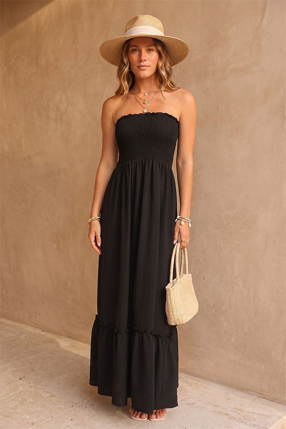 MIDNIGHT ESCAPE MAXI DRESS