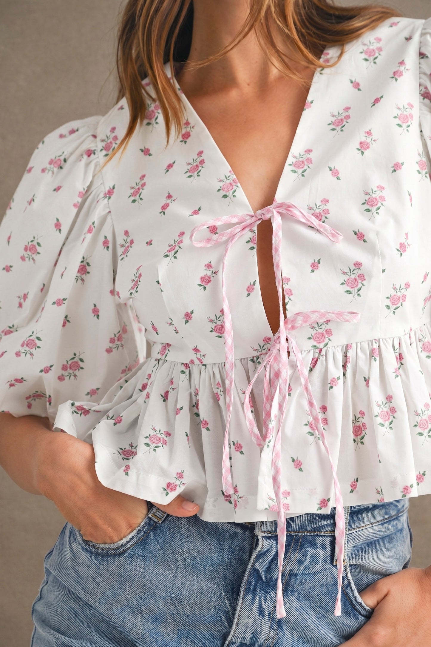 BLUSHING BLOOM TOP