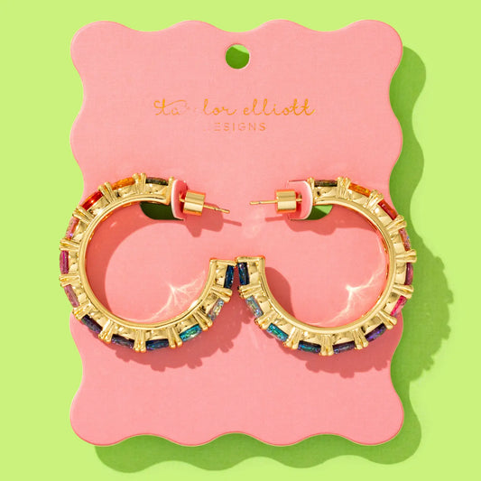 Elise Hoop Earrings