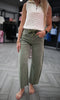 OUTLAW OLIVE DENIM