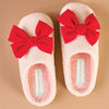 Red Bow Slippers