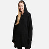 Solid Color Soft Hooded Blanket Hoodies with Pocket