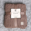 Braided Cable Knit Luxury Soft Throw Blanket