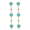 Turquoise Solstice Dangle Earrings