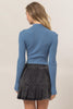 Slate Sky Ribbed Top