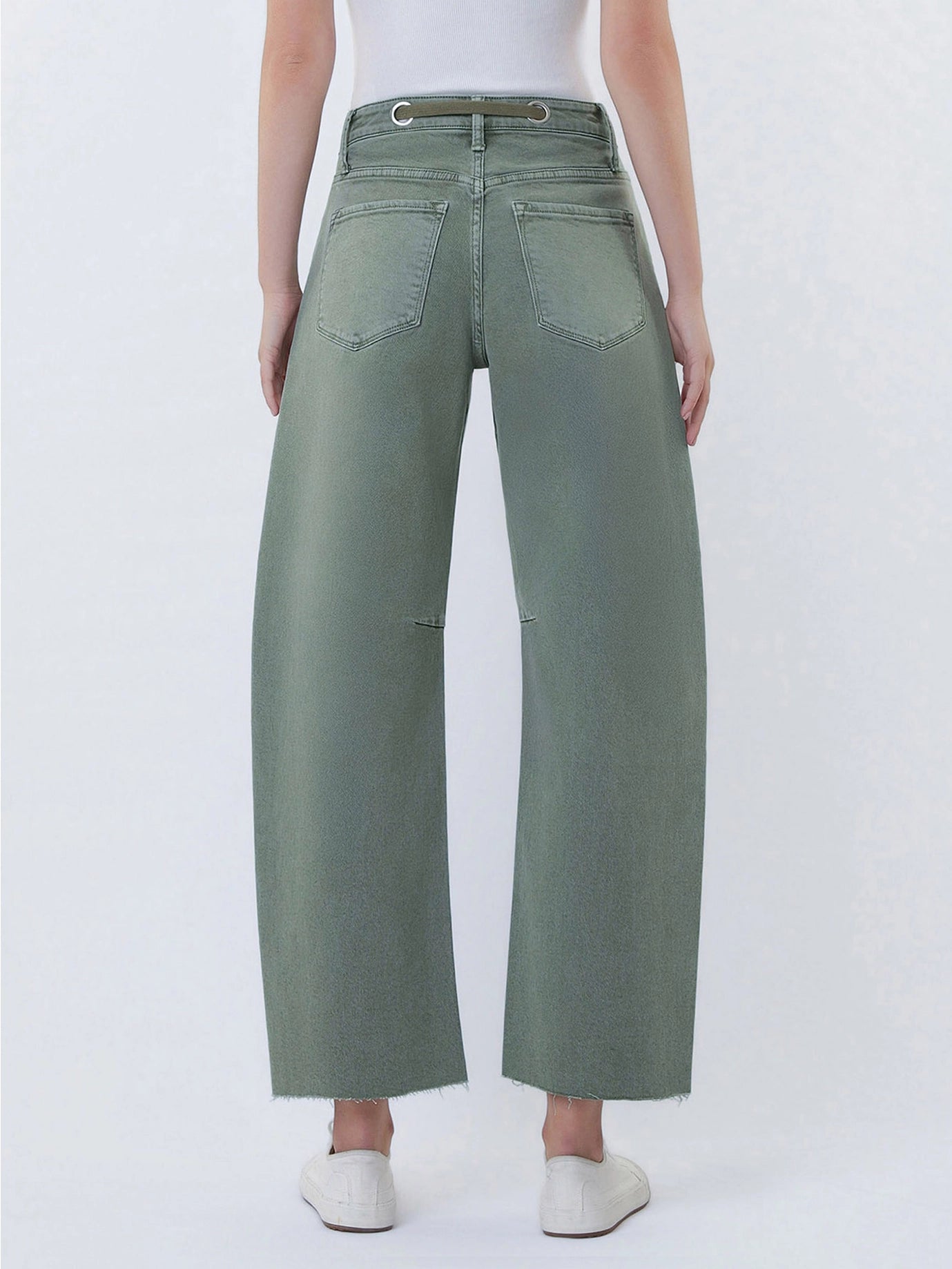OUTLAW OLIVE DENIM