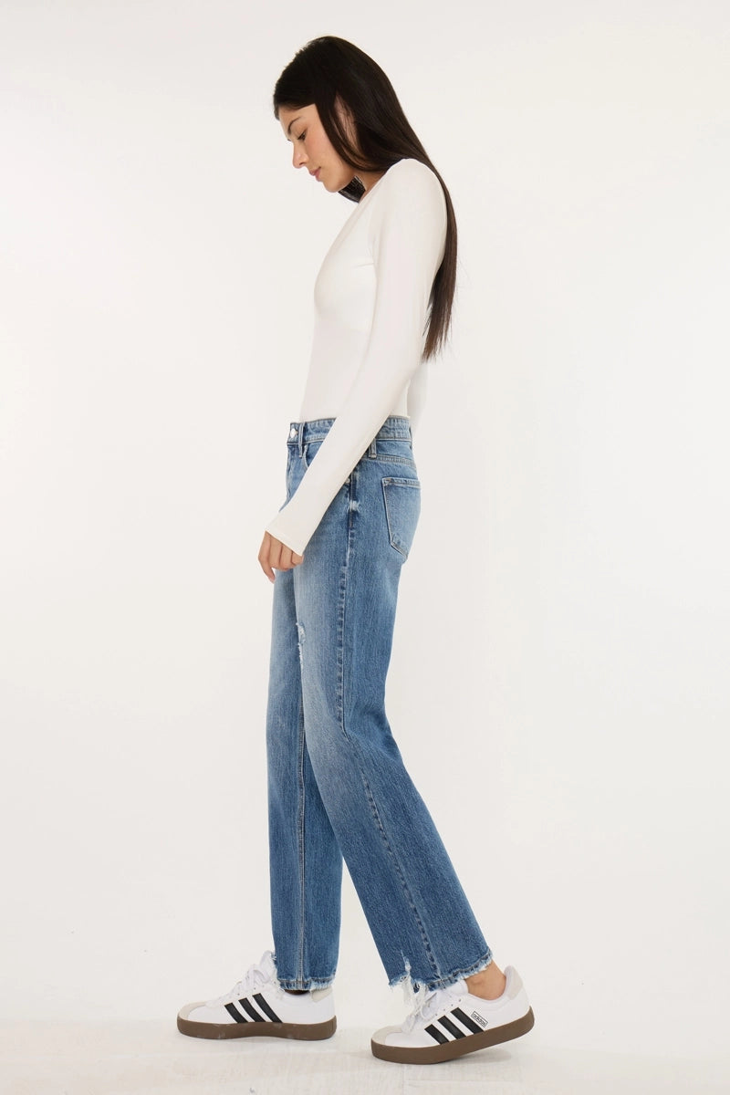 TRUE STRAIGHT DENIM JEANS LV