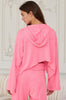NB Pink Haze Hoodie Crop