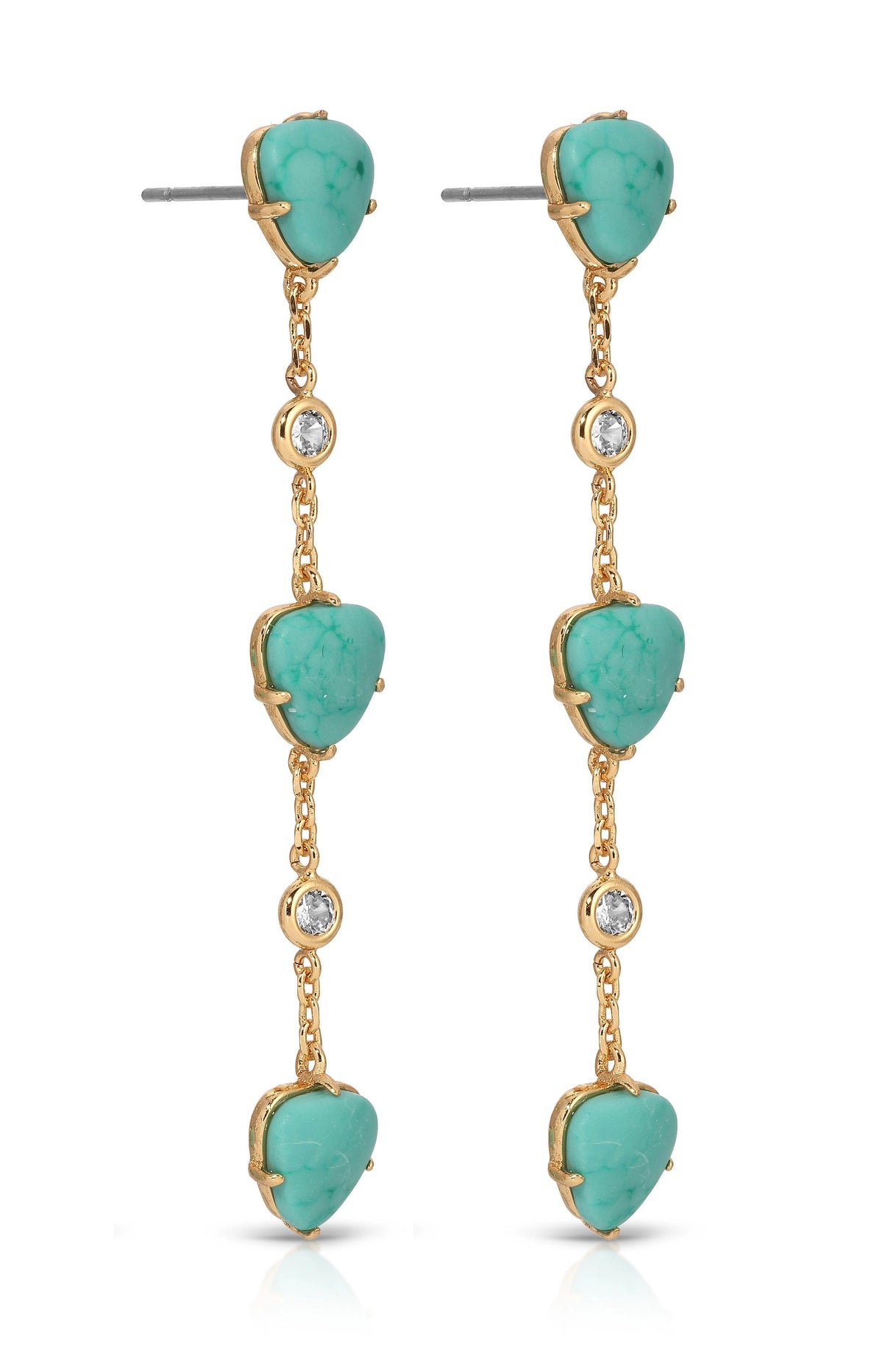 Turquoise Solstice Dangle Earrings