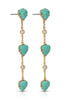 Turquoise Solstice Dangle Earrings