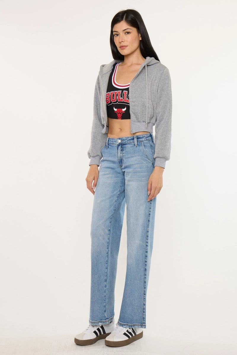 RETRO STRAIGHT JEANS
