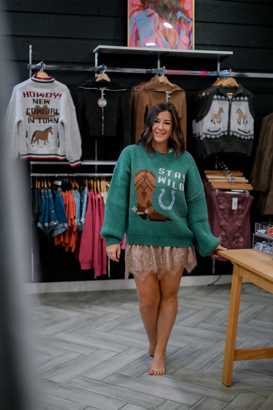 Stay Wild Sweater