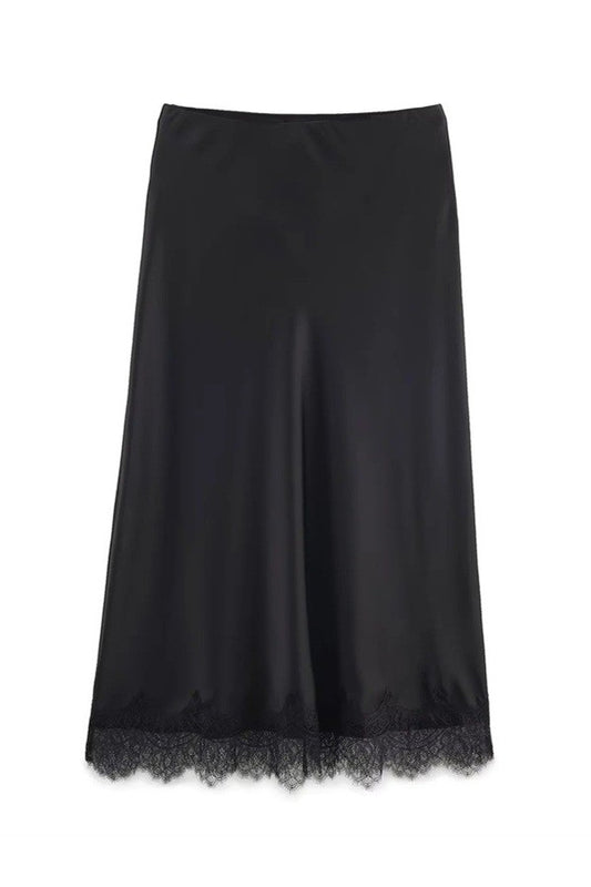 Midnight Lace Midi Skirt LV