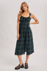 Everly Plaid Midi Dress
