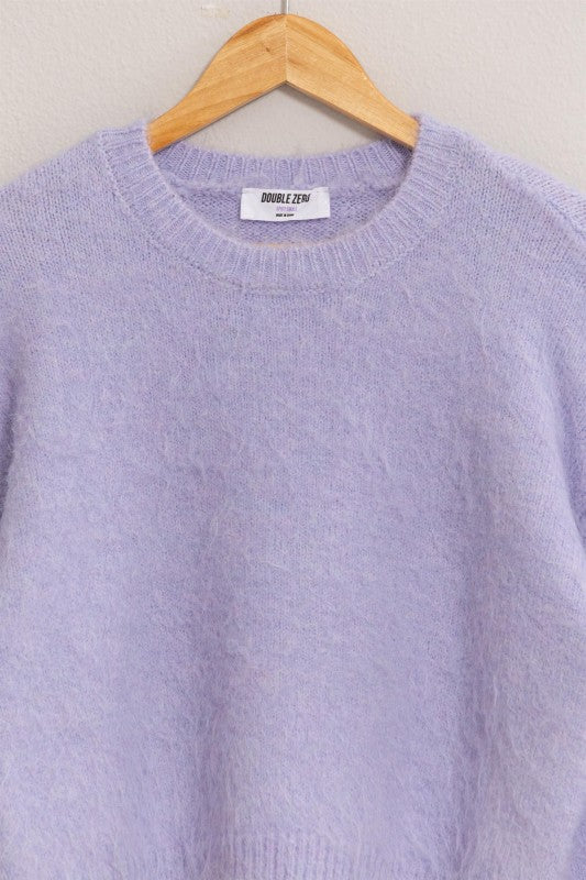 LV Lilac Dream Fuzzy Knit