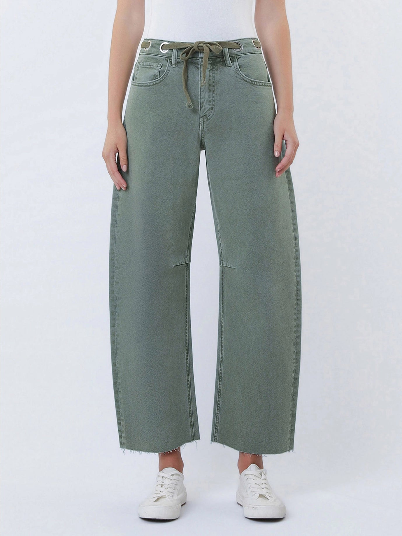 OUTLAW OLIVE DENIM