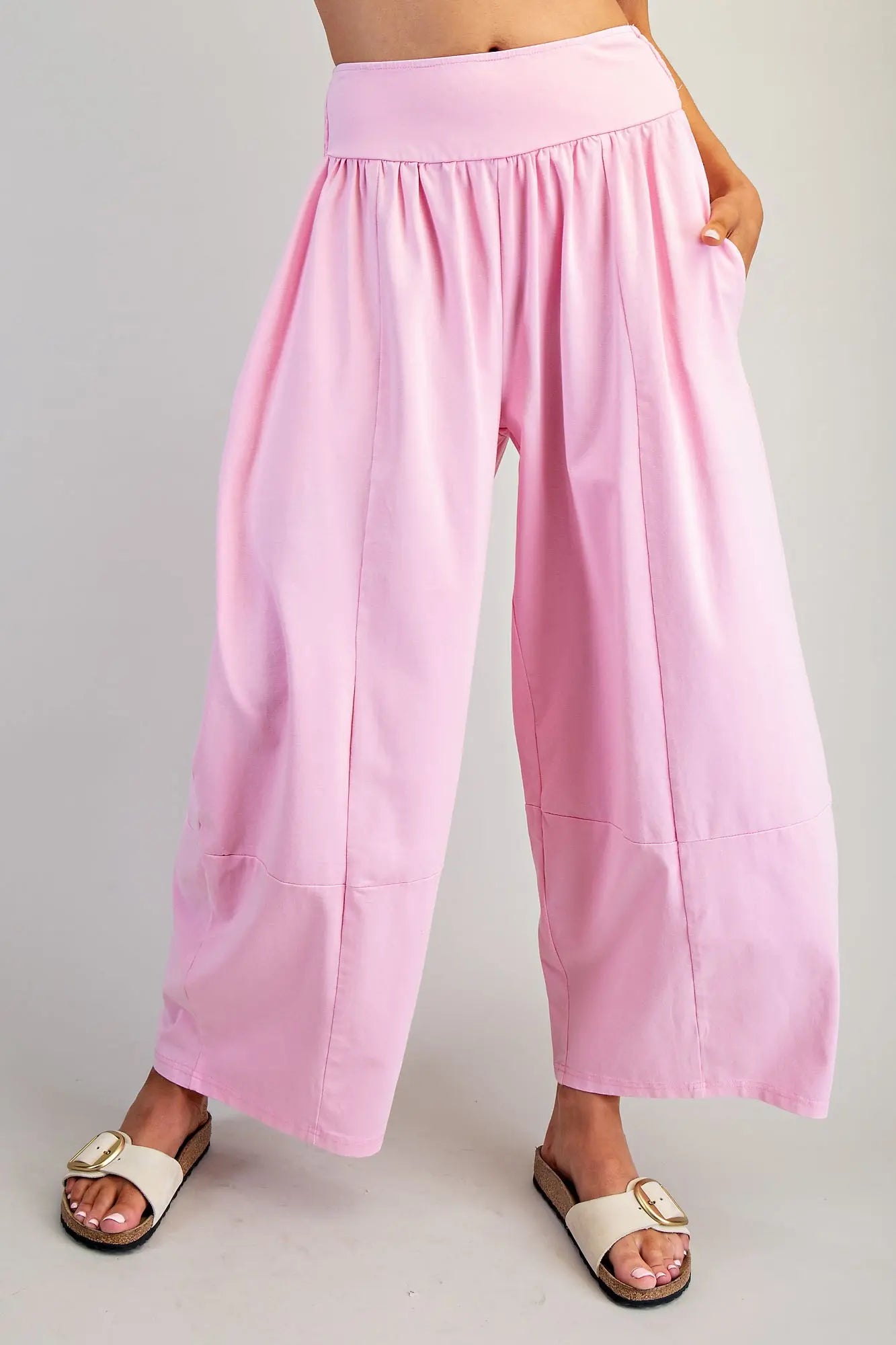 PINK RETREAT PANTS