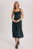 Everly Plaid Midi Dress