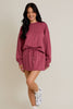 Sweatshirt Skort Set