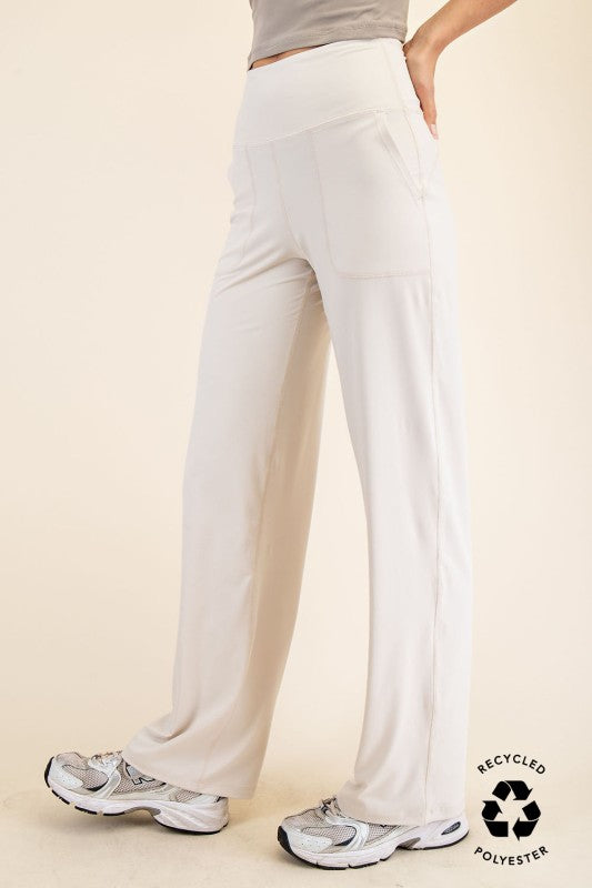 White Pearl Butter Soft Pants