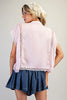 SOUTHERN BLUSH LACE TOP