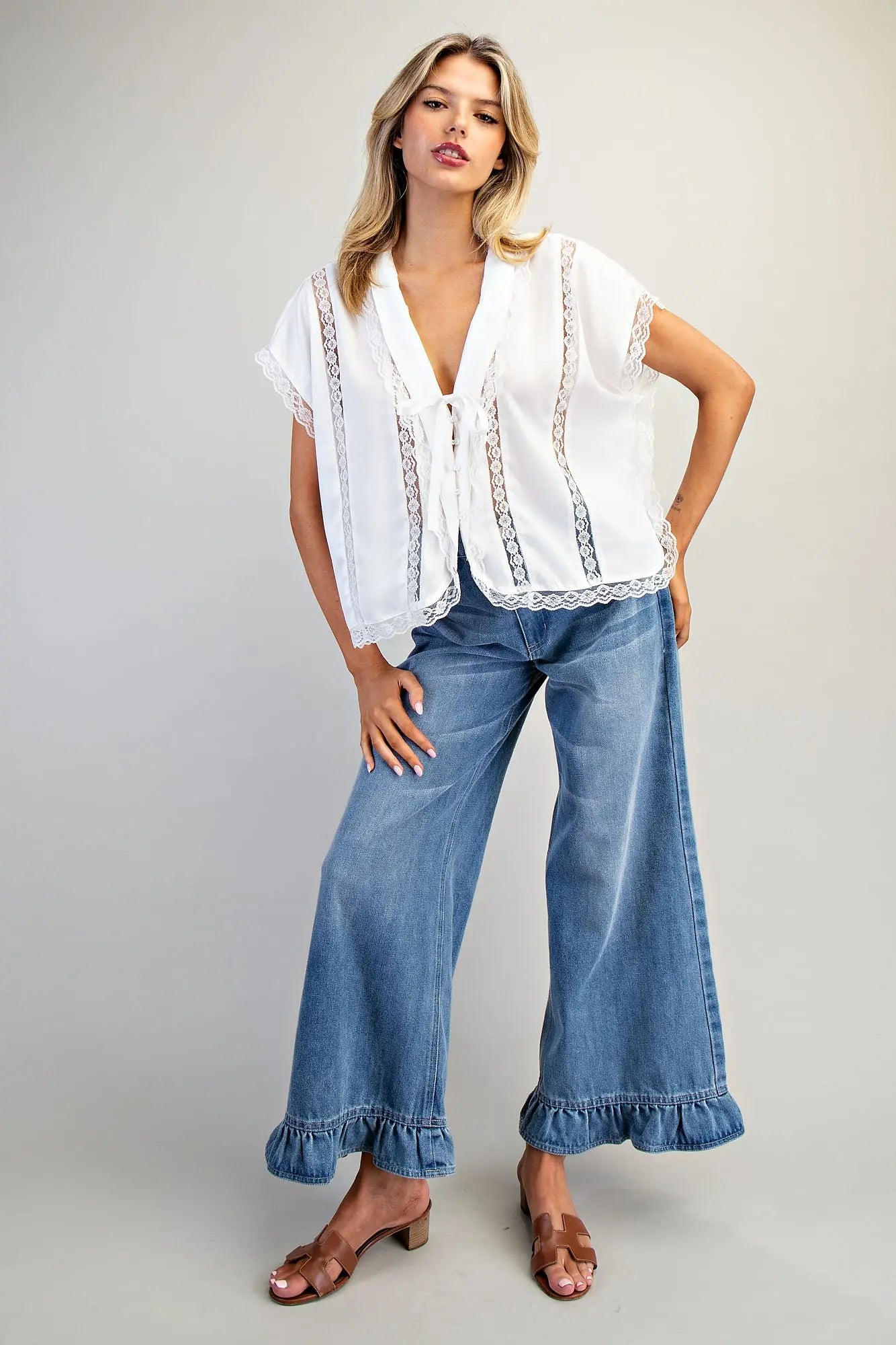 CHARLESTON LACE TOP