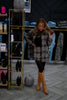 Oversized Plaid Set