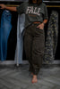 Leopard Barrel Jeans
