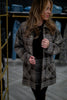 Oversized Plaid Set