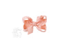 MEDIUM SIGNATURE GROSGRAIN DOUBLE KNOT BOW ON CLIP (3.5")