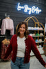 Essential Button Down Cardigan Top