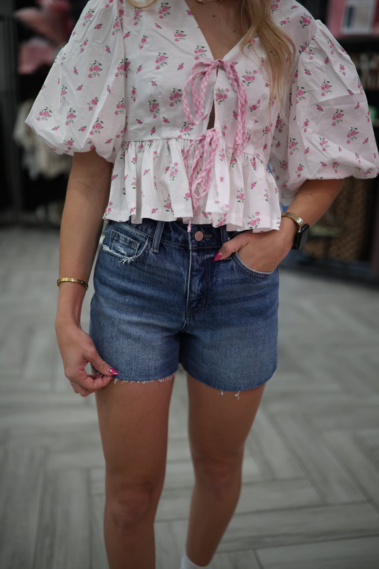 Blue Ridge Denim Shorts