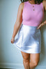 Skater Satin Mini
