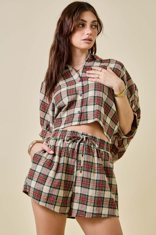 Camden Plaid Set