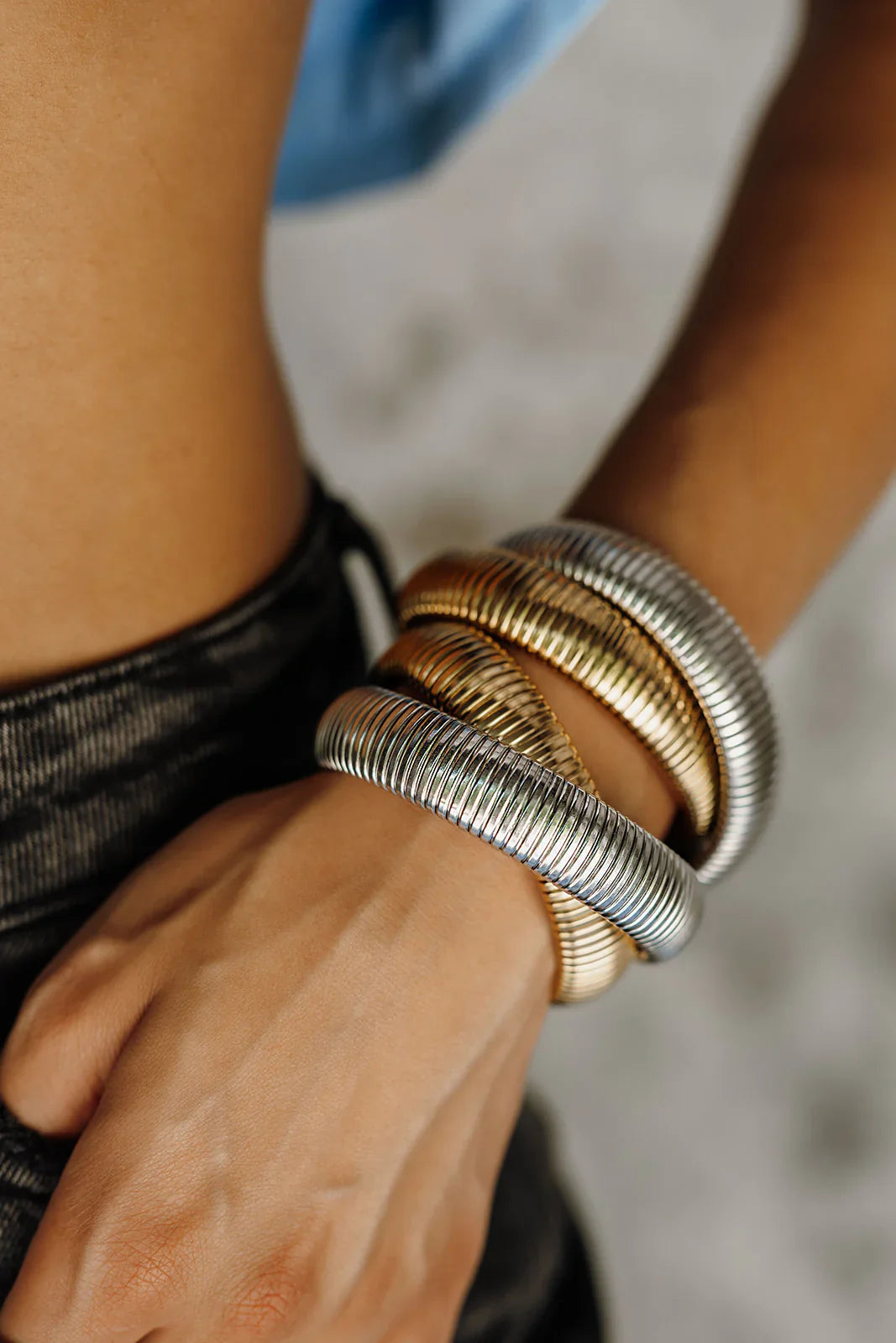 2-Toned Margo Twist Bracelet