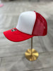 Red & White Trucker Hat