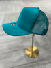 Teal Trucker Hat