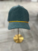 Teal w/ Gold Rope Hat
