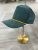 Teal w/ Gold Rope Hat
