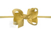 MEDIUM PANTYHOSE HEADBAND WITH SIGNATURE GROSGRAIN BOW (3.5")