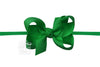 MEDIUM PANTYHOSE HEADBAND WITH SIGNATURE GROSGRAIN BOW (3.5")
