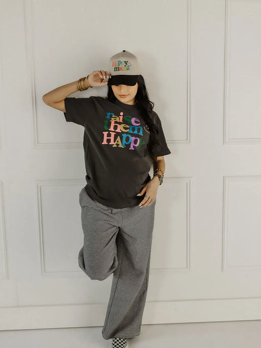 Raise Them Happy Graphic Tee