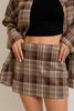 Oversized Plaid Set