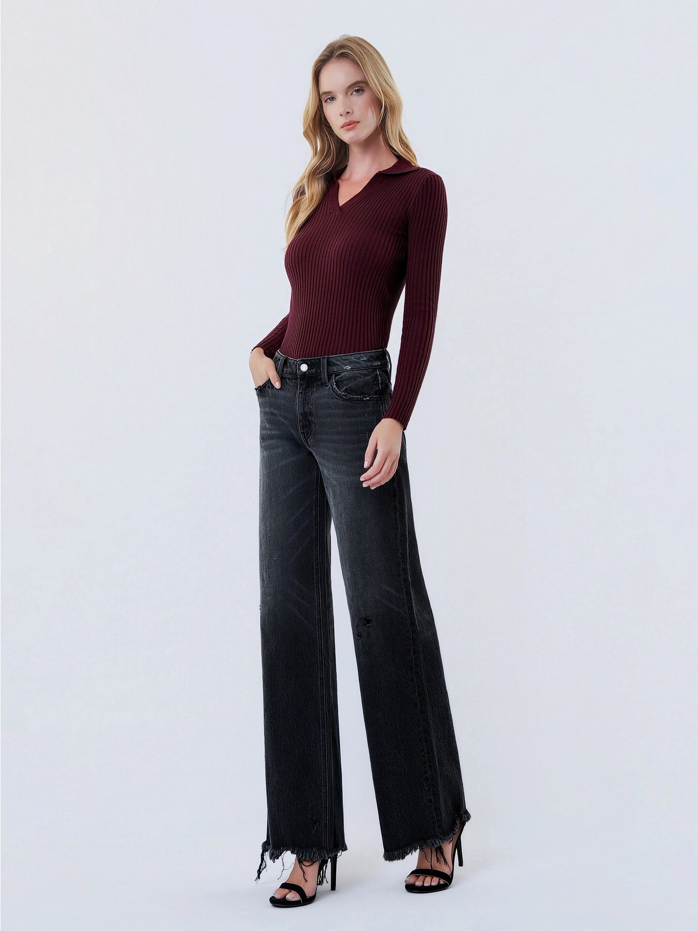 BLACKOUT DENIM JEANS