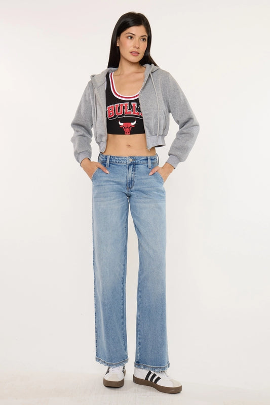 RETRO STRAIGHT JEANS
