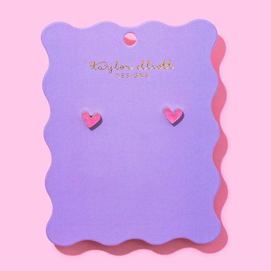 Harrison Heart Earrings