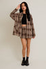 Oversized Plaid Set