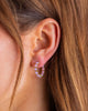 Brooke Opal Hoop Earrings