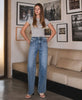 90'S SUPER HIGH RISE WIDE JEANS