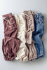 Wide Leg Cotton Blend Jogger Sweatpants